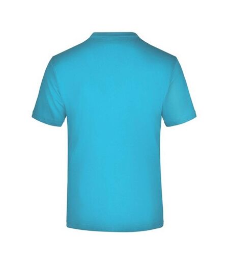 T-shirt Medium Adulte Turquoise Vif James And Nicholson