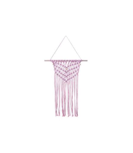 Tissage Mural Arbo 63cm Rose