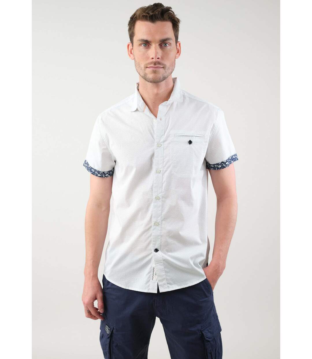 Chemise à pois pour homme MAYORCA