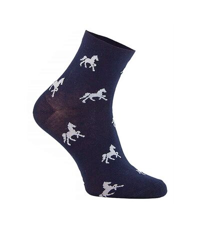 Ladies Breathable Low-Cut Equestrian Ankle Socks for Outdoor Horse Riding