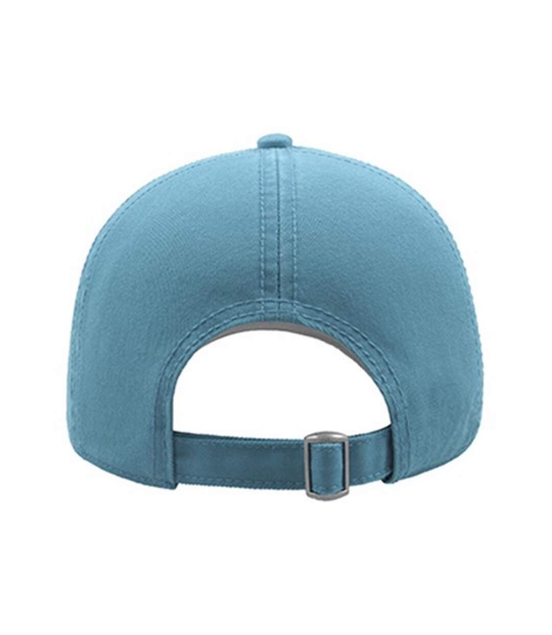 Casquette 6 panneaux action mixte bleu clair Atlantis-2