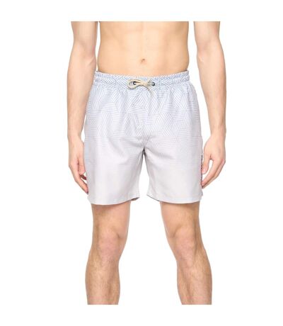 Short de bain layotta homme gris pâle Crosshatch