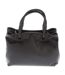 Faux Leather Tote Bag One Size Black Emporio Armani-2