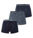 Lot De 3  Boxers Core Homme Bleu Imprimé Emporio Armani-2