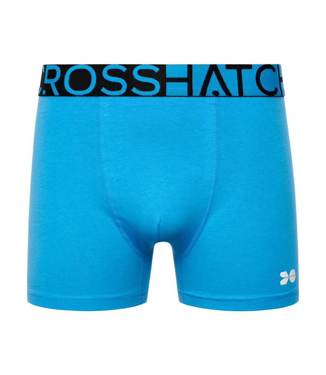 Boxers Dumas Homme Bleu Crosshatch-4