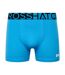Boxers Dumas Homme Bleu Crosshatch-4