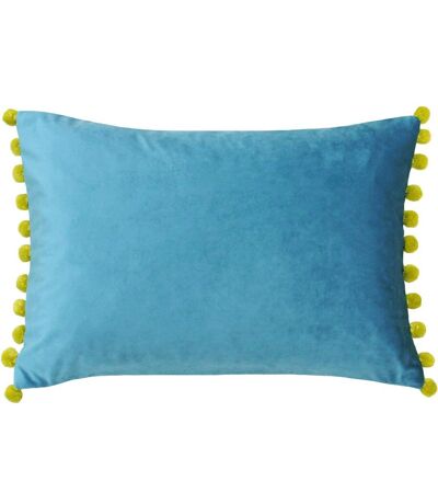 Paoletti Fiesta Rectangle Cushion Cover (Teal/Bamboo)