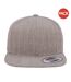 Lot de 2  casquettes ajustables homme gris clair/gris clair Yupoong