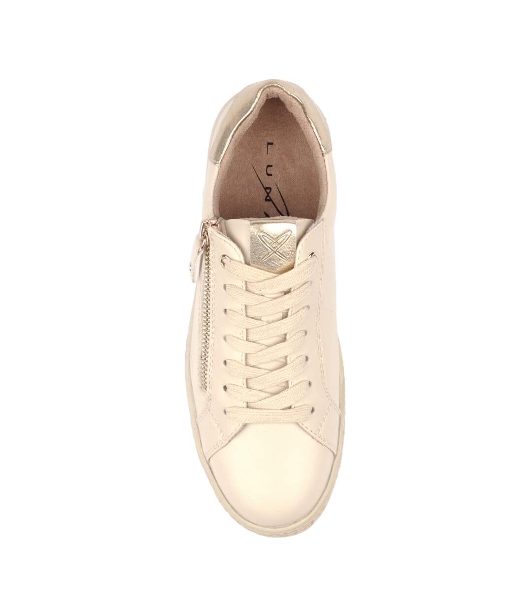 Baskets Hallie Femme Beige Lunar-4