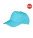 Lot de 2  casquettes boston adulte aqua Result