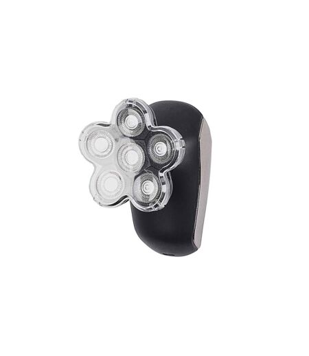 Rasoir avec 6 Têtes Flottantes USB 10cm Noir