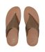 Womens/ladies Lulu Glitterball Toe Post Wedge Sandals Gold Fit Flop-3