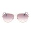 Lunettes De Soleil Motif/style Brillant Femme Taille Unique Rose Doré Tom Ford-2