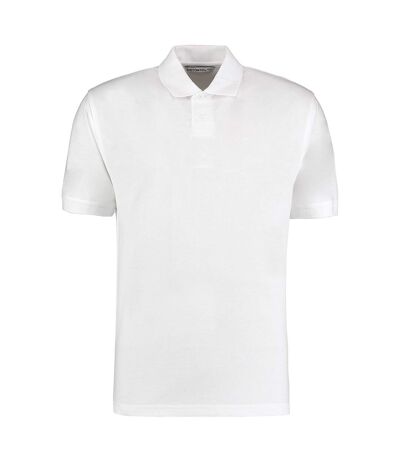 Kustom Kit Mens Regular Fit Workforce Pique Polo Shirt (White) - UTPC3392