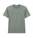 Mens Softstyle Enzyme Washed Midweight T-shirt Sage Gildan-2