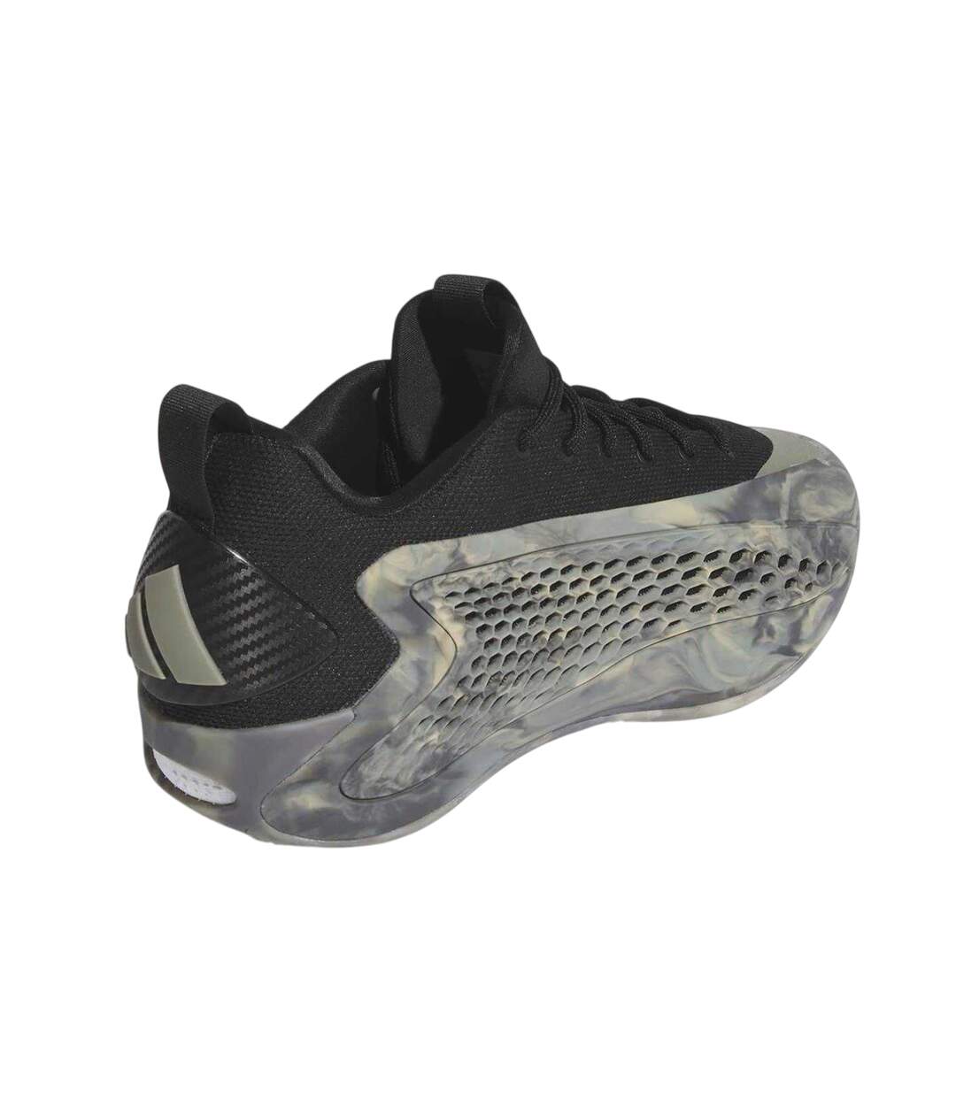 Chaussures De Basket Anthony Edwards Homme Argenté Noir Adidas-2