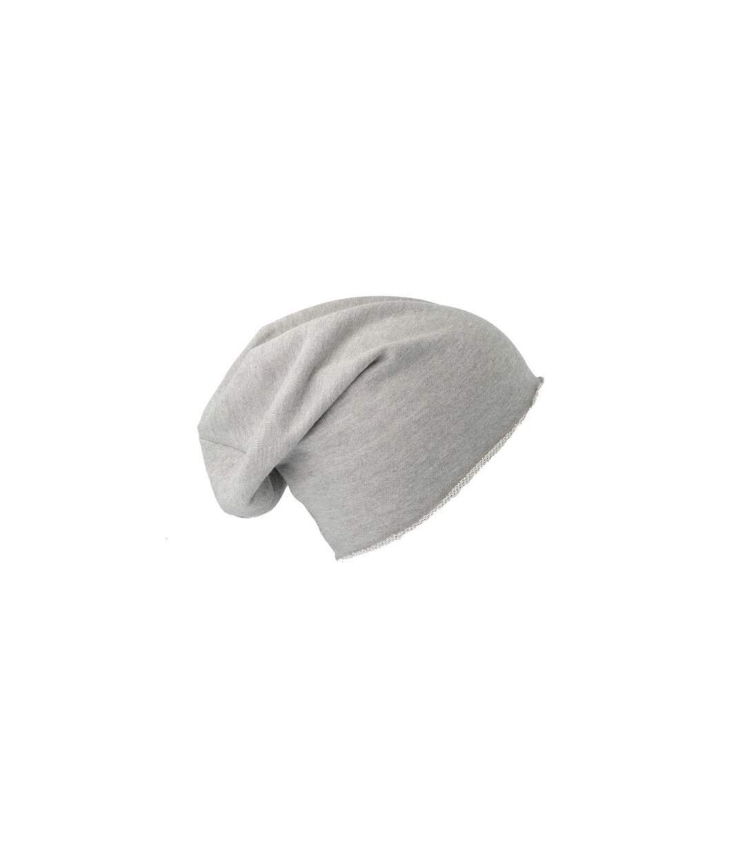 Atlantis Brooklin Raw Edge Jersey Beanie (Grey) - UTAB169-2
