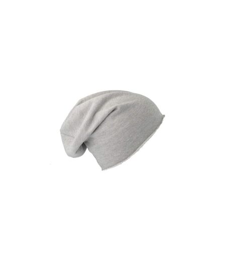 Atlantis Brooklin Raw Edge Jersey Beanie (Grey) - UTAB169