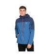 Trespass Mens Tappin Hooded Waterproof Jacket (Indigo)
