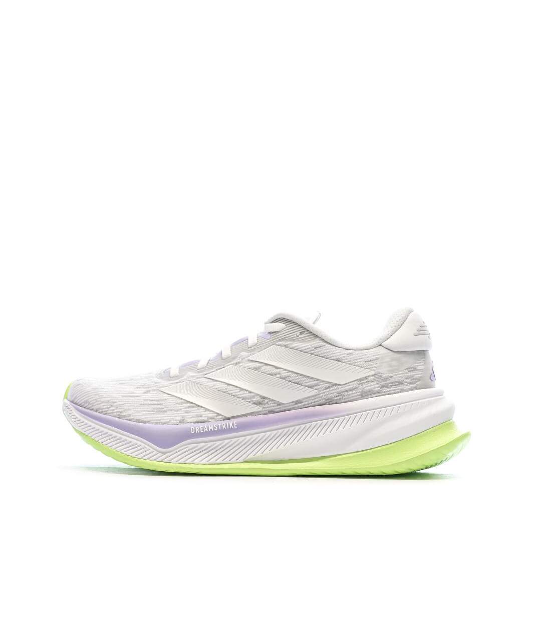 Chaussures de running blanches/jaunes femme adidas supernova-1
