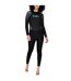 Womens/ladies Core Full Wetsuit Black Gul-1