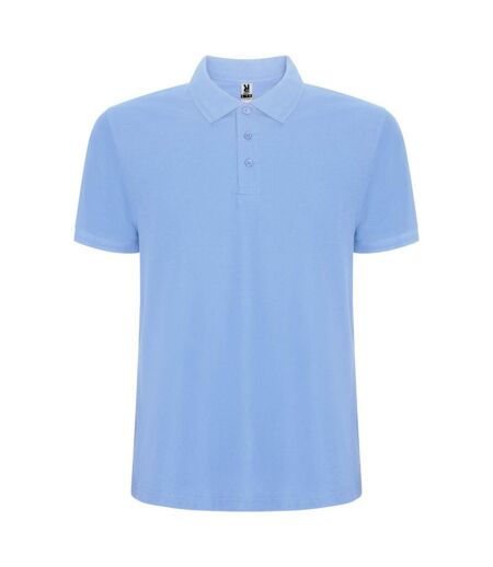 Polo pegaso premium homme bleu ciel Roly