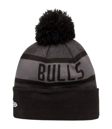 Bonnet Motif/style New Era Adulte Gris Chicago Bulls
