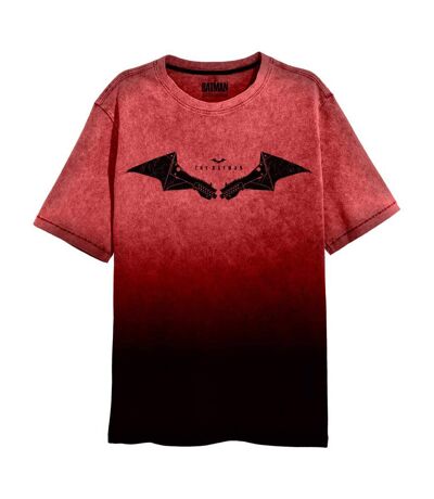 Batman - T-shirt - Adulte (Noir / Rouge) - UTHE1283