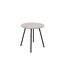 Tables gigognes plateau effet granit Pluton (Lot de 2) Gris