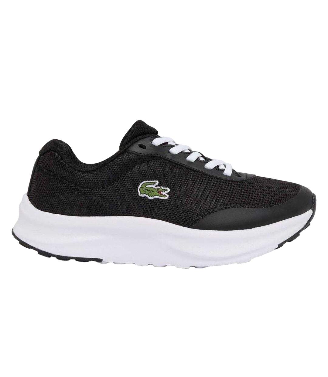 Baskets Neo Run Ace Femme Noir Blanc Lacoste-1