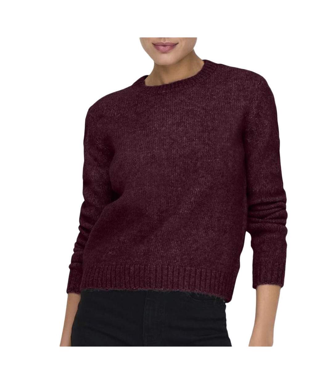 Pull prune femme jdy silja - l-1