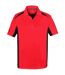 Stormtech Mens Two Tone Short Sleeve Lightweight Polo Shirt (Red/Black) - UTRW3363