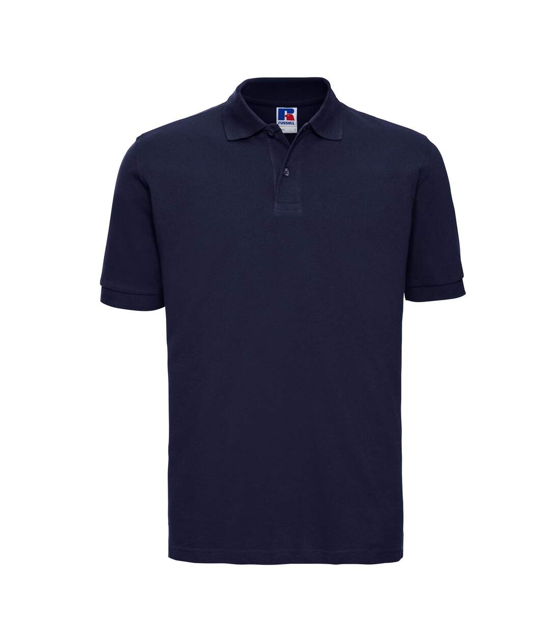 Polo À Manches Courtes Hommes Bleu Marine Russell-1