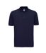 Polo À Manches Courtes Hommes Bleu Marine Russell-1