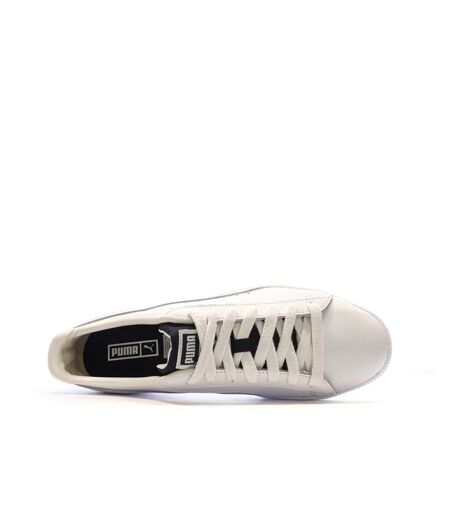 Baskets blanches homme puma clyde varsity