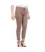 Pantalon Marron Femme Teddy Smith City Jacquard - 29