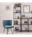 Chaise design effet velours Ariel-5