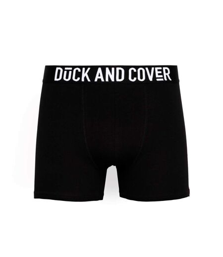 Boxers salton homme noir / blanc Duck and Cover