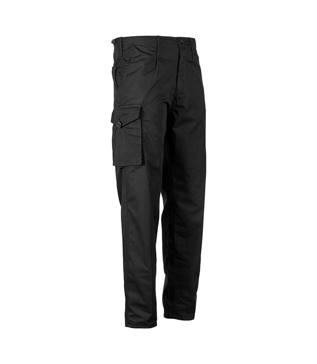 Pantalon Motif/style Police Mod Homme Noir Mil-Com-4
