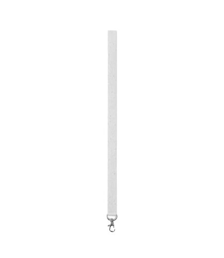 Lansee Seed Paper Metal Hook Lanyard White MidOcean