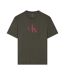 T-Shirt gris/rose homme calvin klein jeans hero-1