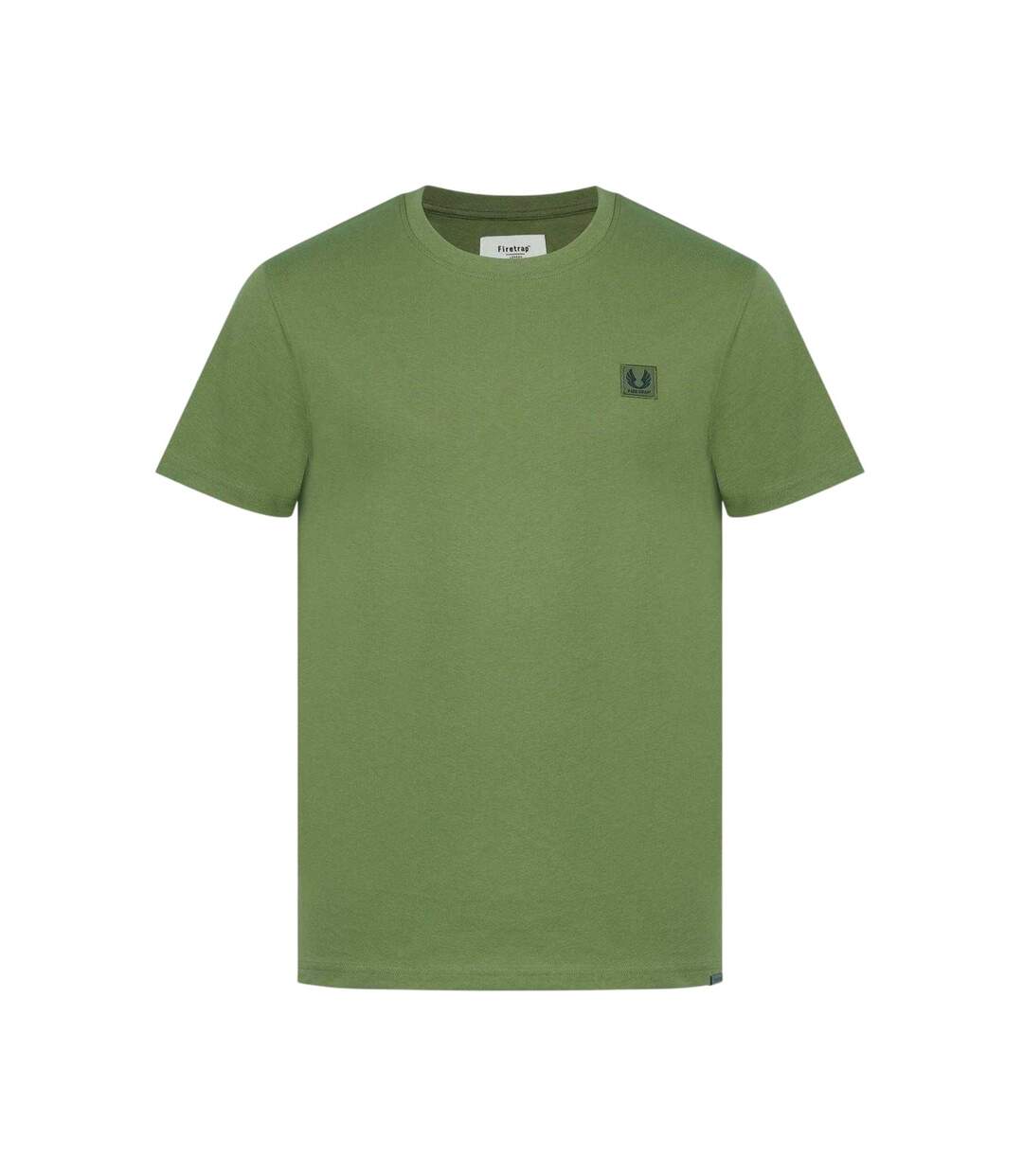 T-shirt Homme Vert Kaki Firetrap-1
