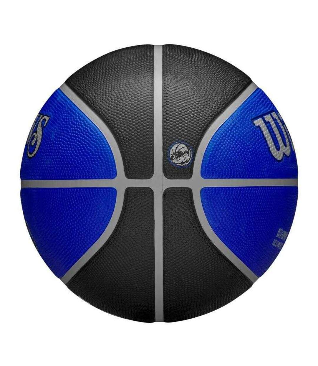 Ballon De Basket Motif/style Nba Dallas Mavericks Taille 7 Noir Bleu Wilson-4
