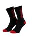 Pack Of 7  Mens Cotton Dress Socks  Black Bench-4