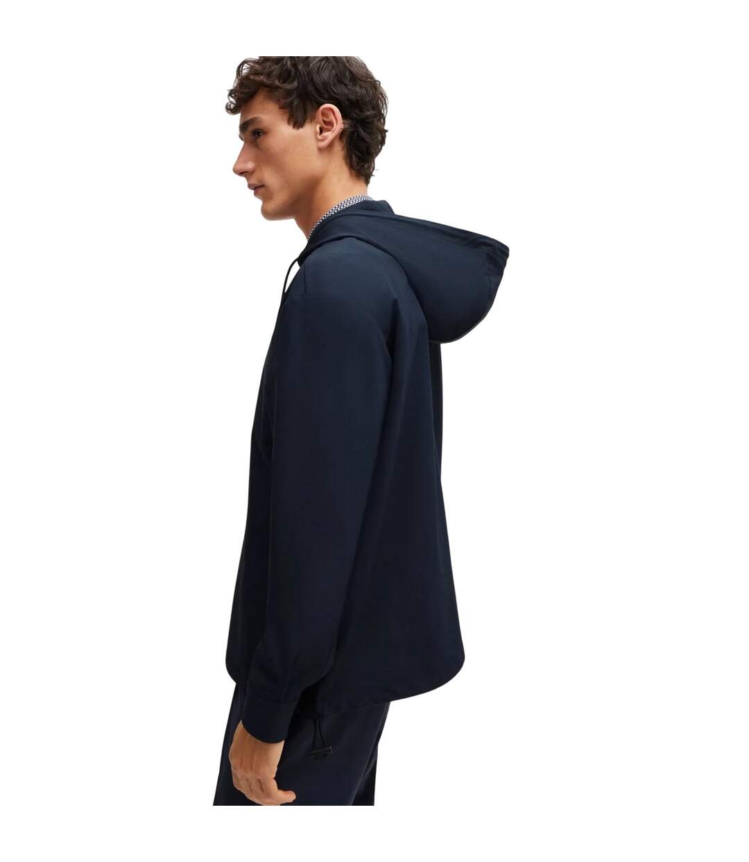 Chemise p-olson homme bleu foncé Boss-3