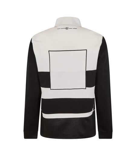 Maillot Domicile Manches Longues Barbarians 24/25 Adulte Noir Blanc Macron