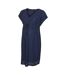 Robe Vmmtassa Femme Bleu Marine Foncé Mamalicious-2