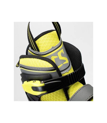 Boys Butters Inline Roller Skates 6 Uk-8 Uk Black Yellow Coolslide