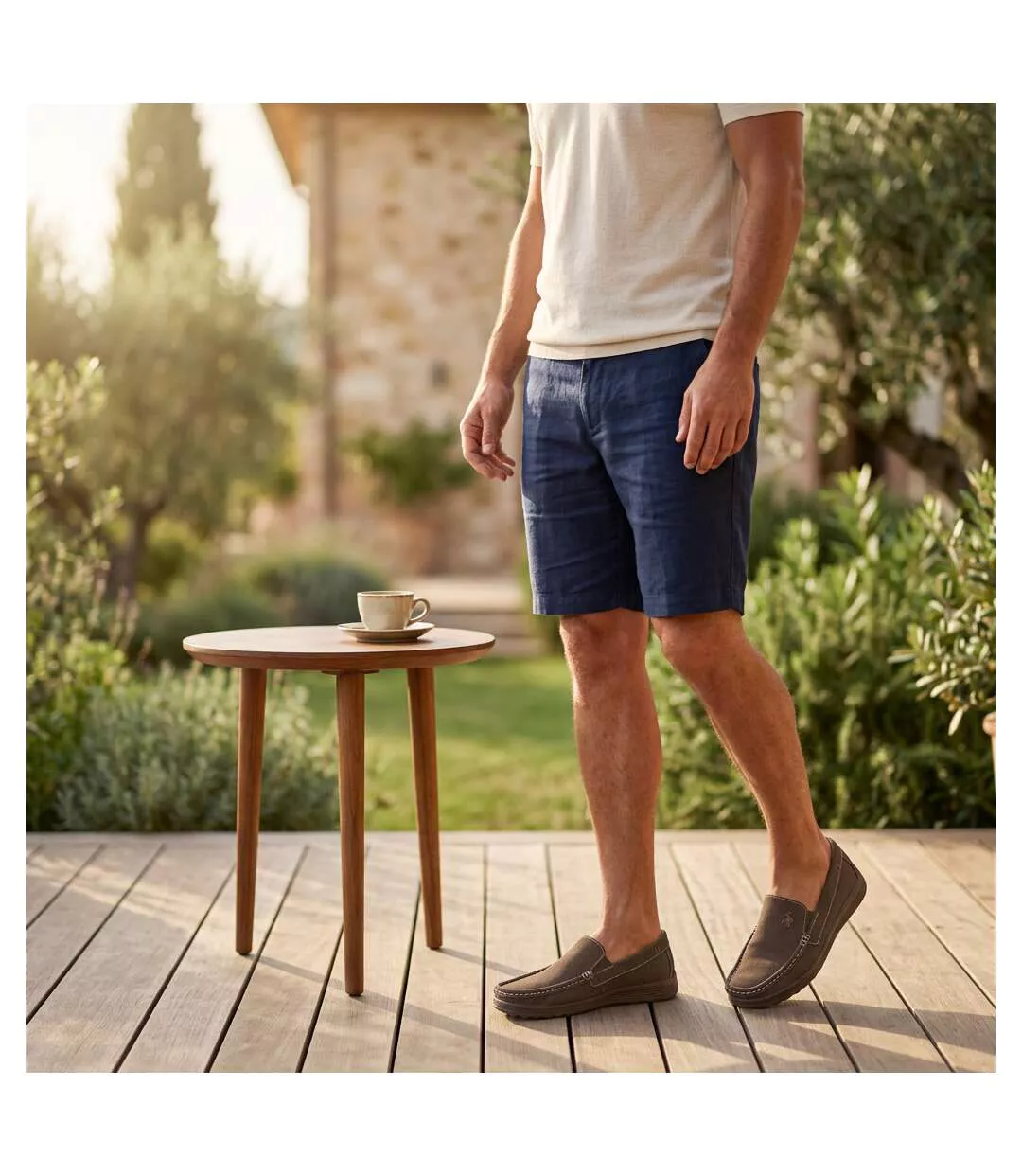OZABI Mocassins Homme Été Confort Slip-On-4