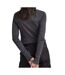 T-shirt manches longues noir femme g-star cropped baby sis raglan-2